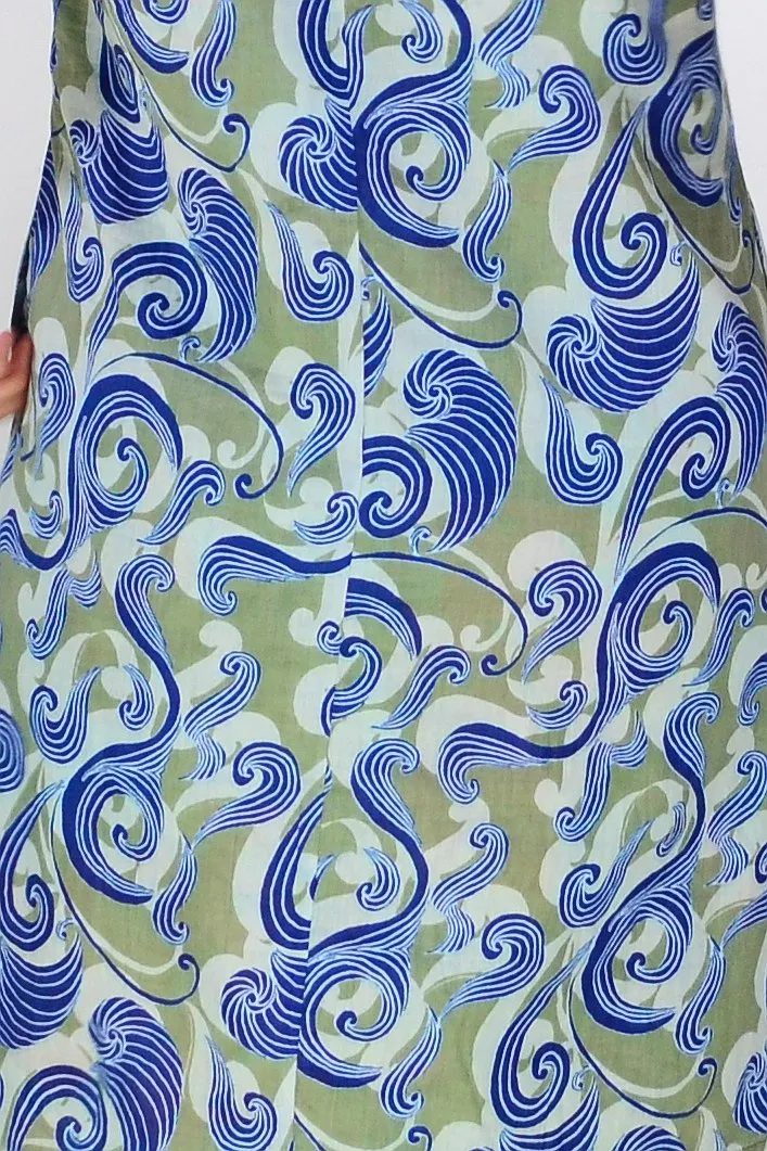 Yakushima Reversible Short Sleeve Tunic Dress